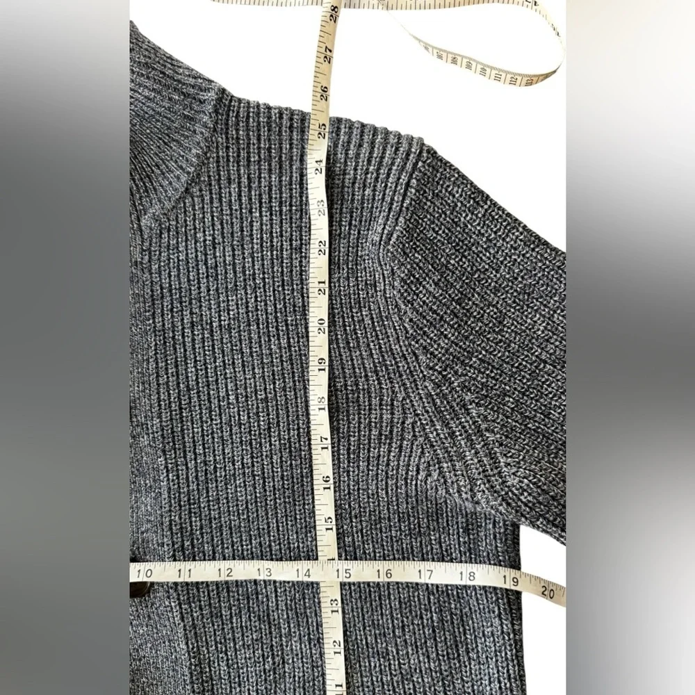 J. Crew Charcoal Knit Sweater Size Small​